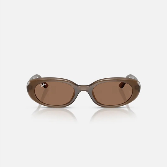 Ray-Ban Women's Dark Brown Oval Sunglasses - Picture 2 of 8